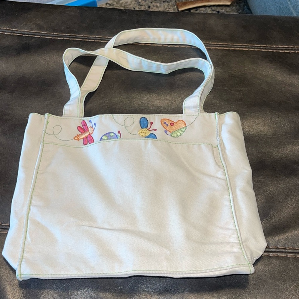 Creative Memories Tiny Tote Canvas Lined Bag